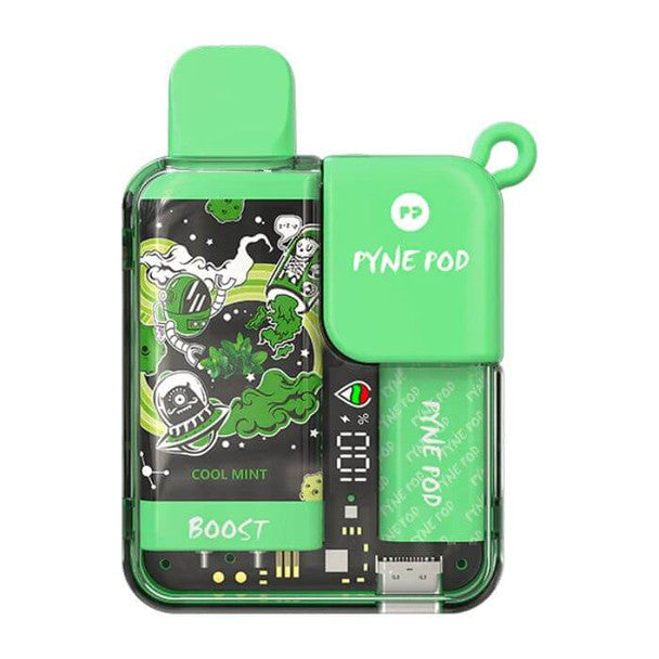 Cool Mint Pyne Pod Boost 8500 - Black Coral